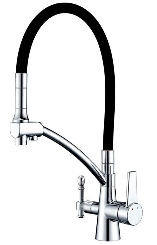 Изображение товара Смеситель Zorg Clean Water ZR 338-6 YF для кухни под фильтр, хром