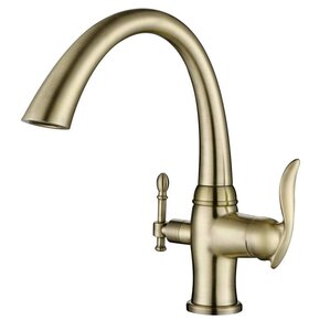 Изображение товара Смеситель для кухни под фильтр Zorg ZR 340 YF BR бронза с двойным каналом