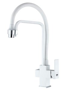 Изображение товара Смеситель Zorg Clean Water ZR 341-8 YF WHITE для кухни под фильтр, белый