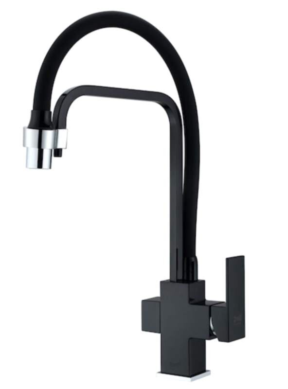 Изображение товара Смеситель Zorg ZR 341-6 YF BLACK для кухни под фильтр