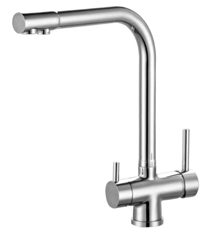 Изображение товара Смеситель Zorg Clean Water ZR 348 YF SATIN для кухни под фильтр, сатин
