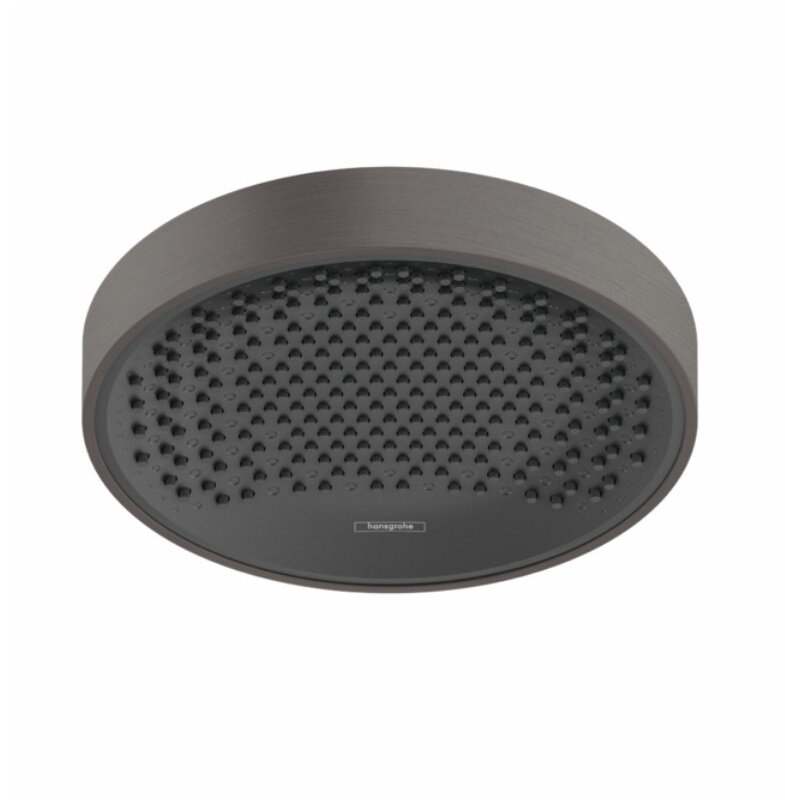 Изображение товара Верхний душ Hansgrohe Rainfinity 26228340 25 см черный хром с технологией PowderRain