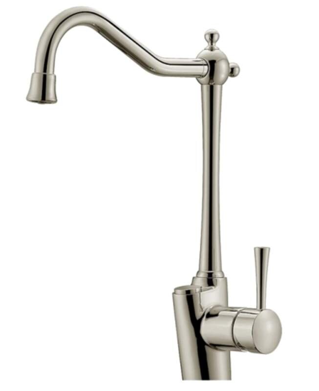 Изображение товара Смеситель Zorg Clean Water ZR 353 YF-SATIN для кухни под фильтр, латунь, ретро стиль