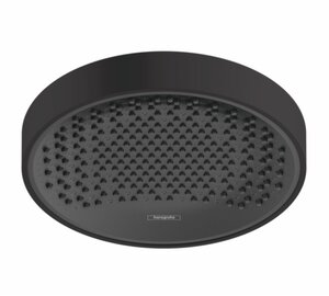 Изображение товара Верхний душ Hansgrohe Rainfinity 26231670, 36 х 36 см, 1 режим струи, без держателя, чёрный матовый