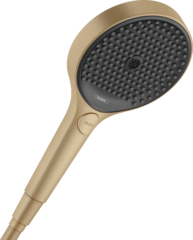 Изображение товара Ручной душ Hansgrohe Rainfinity 130 26864140, 3 типа струи, шлифованная бронза Изображение товара Ручной душ Hansgrohe Rainfinity 130 26864140, 3 типа струи, шлифованная бронза