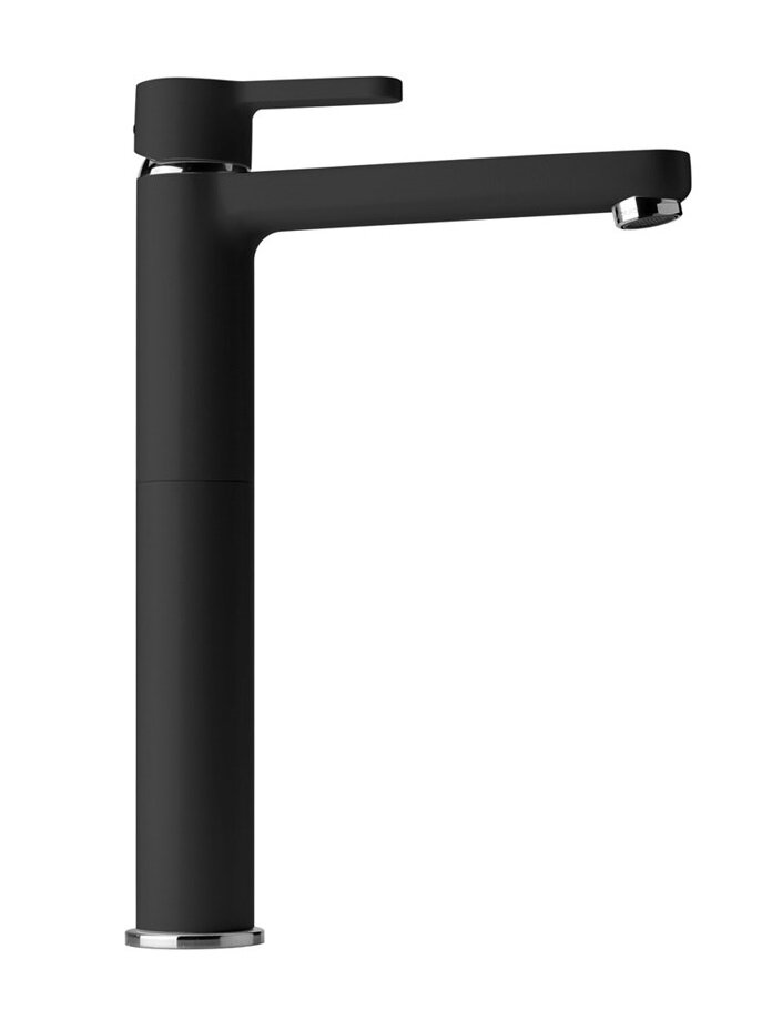 Изображение товара Высокий смеситель для раковины Paini Arena 92YO205LLBLLMKM черный Италия