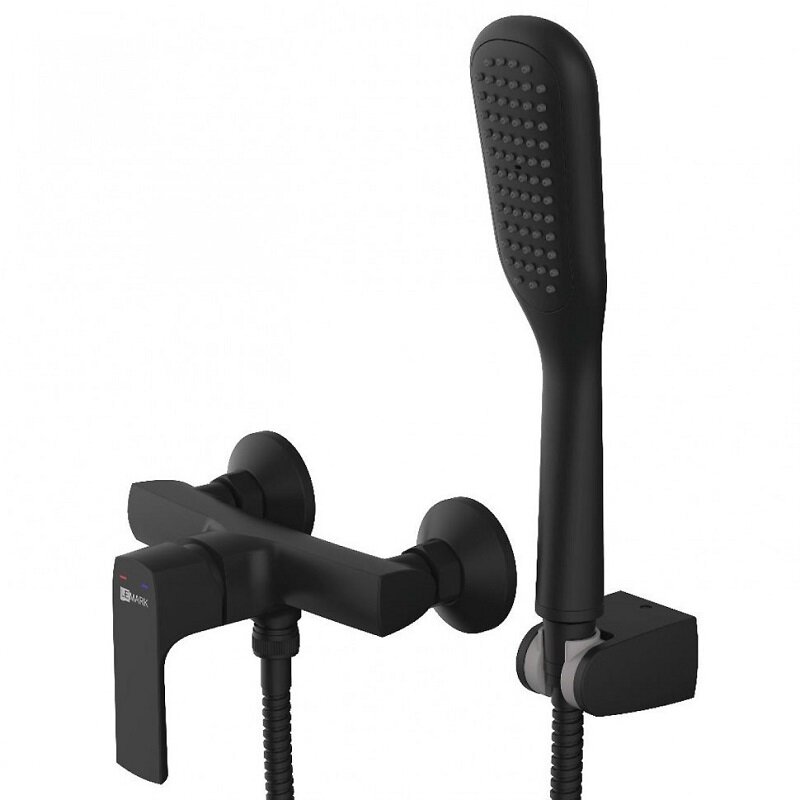 Изображение товара Смеситель Lemark Ursus LM7203BL черный для душа