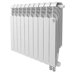 Изображение товара Радиатор биметаллический Royal Thermo Vittoria Super 500 VDR 10 секций, нижнее правое подключение, RTVSVDR50010