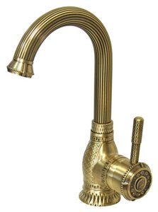Изображение товара Смеситель Zorg Antic A 207U-BR для раковины, античная бронза