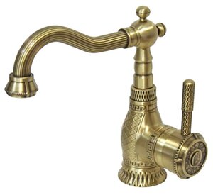 Изображение товара Смеситель Zorg Antic A 314U-BR для раковины, античная бронза