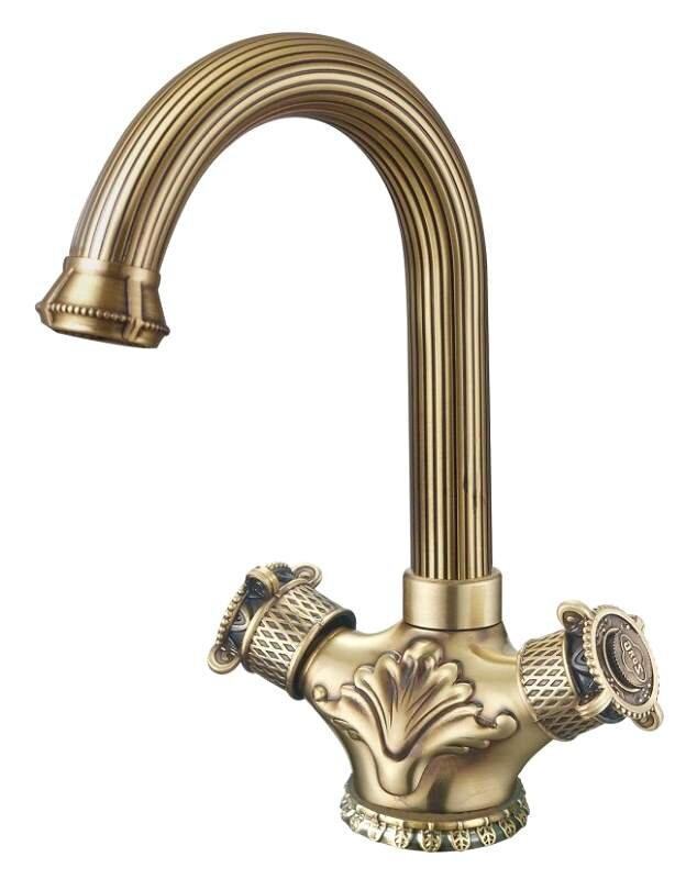 Изображение товара Смеситель для кухни Zorg Antic A 2008U-BR бронза винтажный стиль