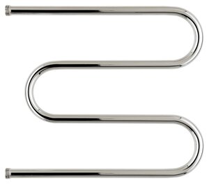 Изображение товара Полотенцесушитель водяной Стилье М-образный 00004-5065, 1 дюйм, высота 50 см x ширина 65 см, хром