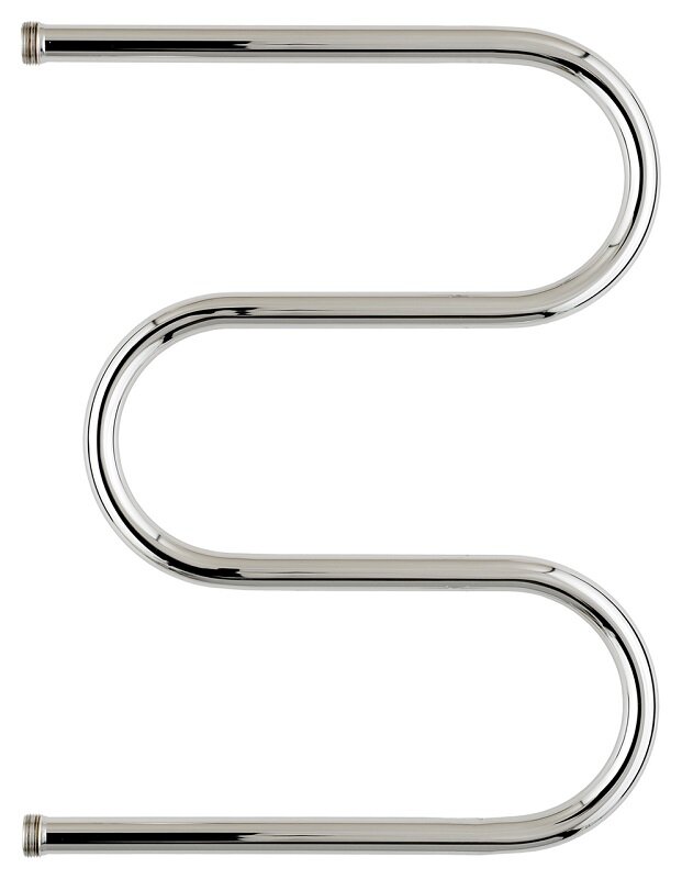 Изображение товара Полотенцесушитель водяной Стилье М-образный 00004-6050, 1 дюйм, высота 60 см x ширина 50 см, хром