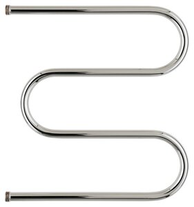 Изображение товара Водяной полотенцесушитель Стилье М-образный 60x60 см хром нержавеющая сталь