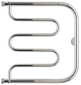 Изображение товара Водяной полотенцесушитель Стилье Тандем 00016-5050 с полками хром 50х50 см