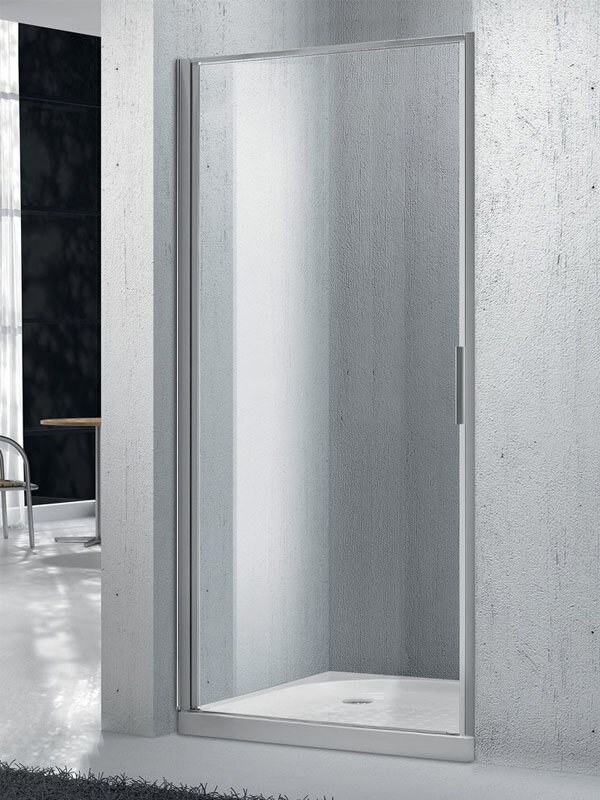 Изображение товара Душевой уголок BelBagno SELA-B-1-55-C-Cr, 55 х 190 см, профиль хром, стекло прозрачное