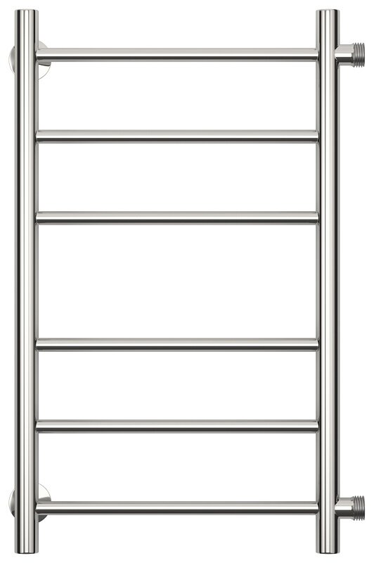 Изображение товара Полотенцесушитель водяной Стилье Версия-Б 00610-6040, 1 дюйм, высота 60 см x ширина 40 см, боковое подключение 60 см, хром