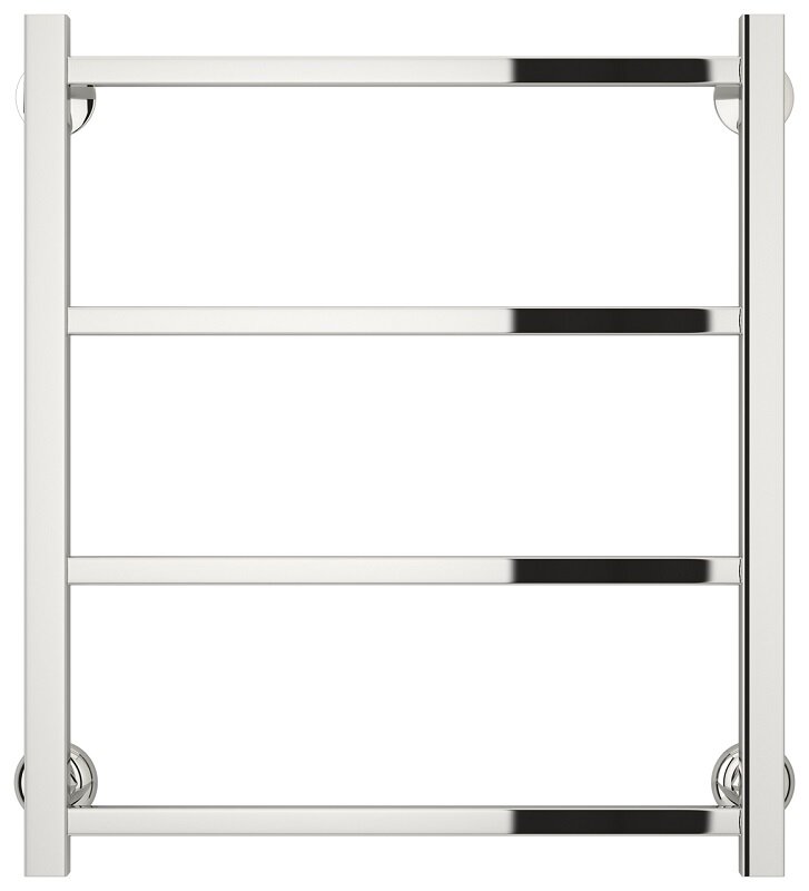 Изображение товара Полотенцесушитель водяной Стилье Версия-КH 00640-6050, 3/4 дюйма накидные гайки, высота 60 см x ширина 50 см, хром Изображение товара Полотенцесушитель водяной Стилье Версия-КH 00640-6050, 3/4 дюйма накидные гайки, высота 60 см x ширина 50 см, хром