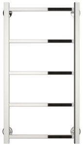 Изображение товара Полотенцесушитель водяной Стилье Версия-КH 00640-8040, 3/4 дюйма накидные гайки, высота 80 см x ширина 40 см, хром