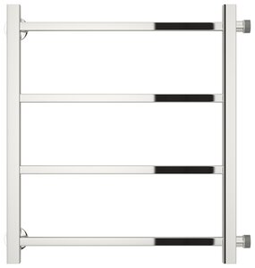 Изображение товара Полотенцесушитель водяной Стилье Версия-КБ 00630-5050, 1 дюйм, высота 50 см x ширина 50 см, хром