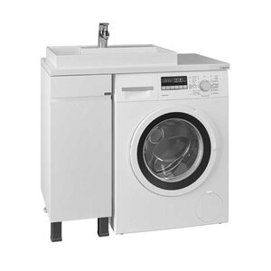 Изображение товара Тумба под раковину СаНта Марс-29, 700290, 1 дверь, напольная, без ручек