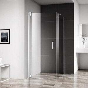 Изображение товара Душевой уголок BelBagno Marmi A-1-90-C-Cr, 90 х 90 х 195 см, профиль хром, стекло прозрачное