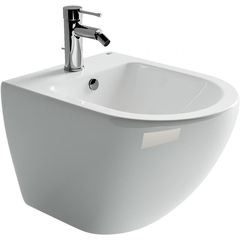 Изображение товара Подвесное биде Ceramicanova Metropol CN4003, сантехфарфор Изображение товара Подвесное биде Ceramicanova Metropol CN4003, сантехфарфор