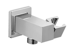 Изображение товара Шланговое подключение Paini 50CR480Q, квадратный, регулируемый, хром