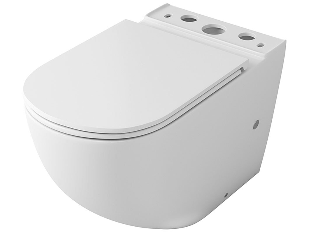 Изображение товара Owl Vind Cirkel-GL OWLT190301 — безободковый компактный унитаз с микролифтом