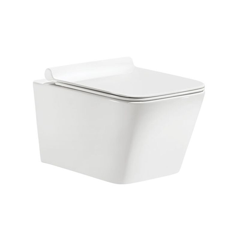 Изображение товара Подвесной безободковый унитаз Caprigo Modern Style S-1203, крышка микролифт, УК043711 Изображение товара Подвесной безободковый унитаз Caprigo Modern Style S-1203, крышка микролифт, УК043711