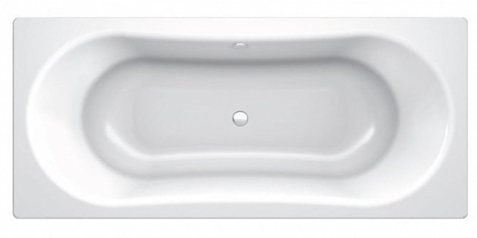 Изображение товара Стальная ванна BLB Duo Comfort HG 180 x 80 см для отдельно стоящей установки