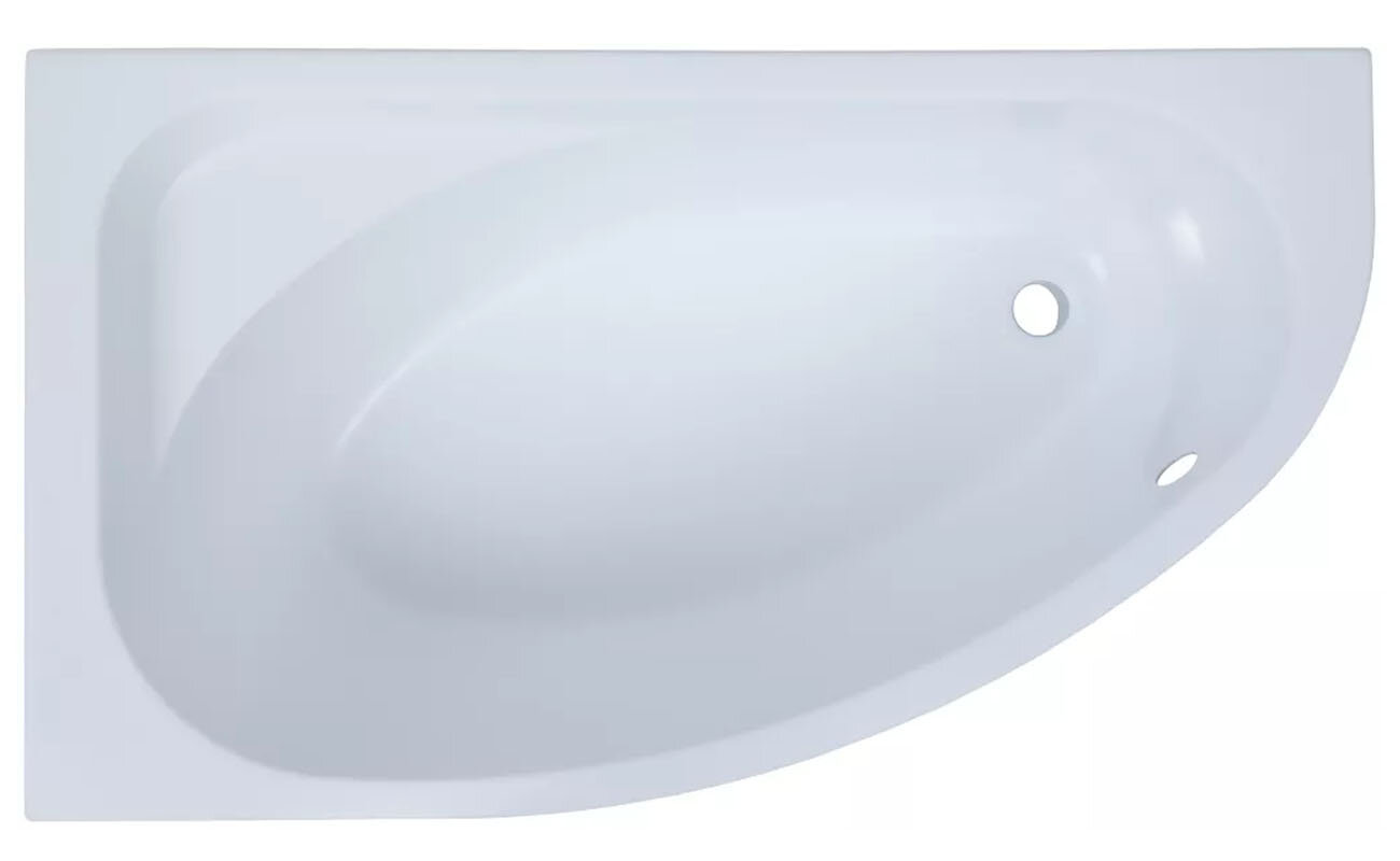 Изображение товара Акриловая ванна Aquanet Mia 140x80 см белая встраиваемая угловая