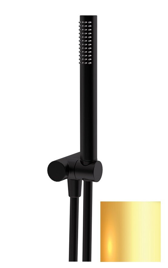 Изображение товара Душевой гарнитур Paini 53PJ440TTAS для встраиваемого смесителя, золото матовое PVD, 1 режим струи