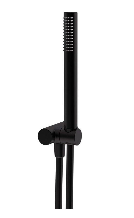 Изображение товара Душевой гарнитур Paini 53PZ440TTAS, 1 режим струи, черный брашированный PVD