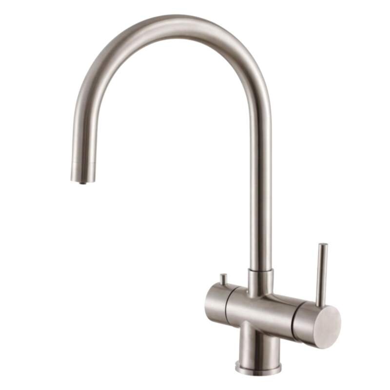 Изображение товара Смеситель Zorg Inox SZR-7020 для кухни под фильтр, нержавеющая сталь Изображение товара Смеситель Zorg Inox SZR-7020 для кухни под фильтр, нержавеющая сталь