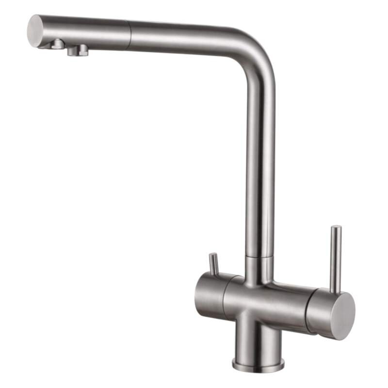 Изображение товара Смеситель Zorg Inox SZR-7039 для кухни под фильтр из нержавеющей стали
