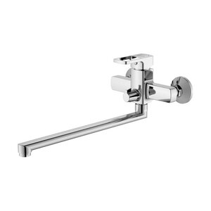 Изображение товара Смеситель для ванны с длинным изливом Iddis Bild BILSB00i10WA, глянцевый хром