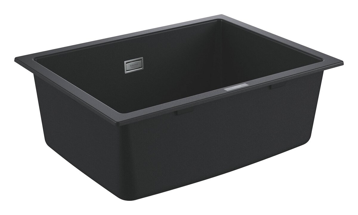 Изображение товара Кухонная мойка из искусственного гранита Grohe K700U 61x46 см с коротким монтажом и угловой установ