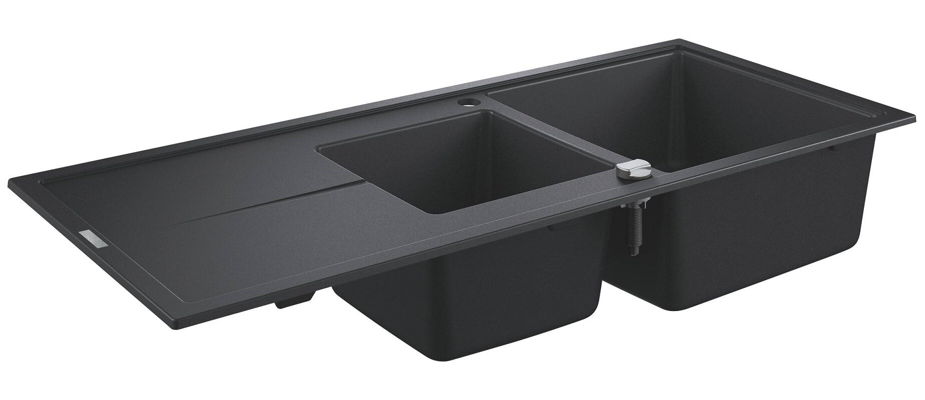 Изображение товара Мойка кухонная из искусственного гранита Grohe K400 1160x500 мм с двойной чашей