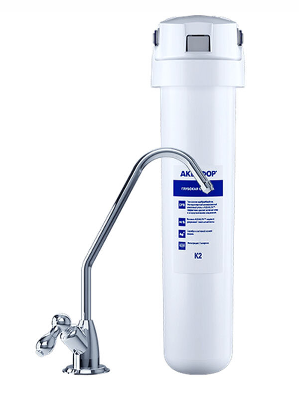 Изображение товара Аквафор Трио умягчающий фильтр для воды под мойку с краном