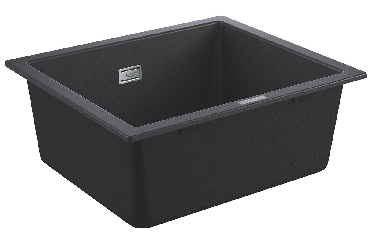 Изображение товара Мойка кухонная из искусственного гранита Grohe K700U 31654AP0 53,3х45,7 см черный матовый
