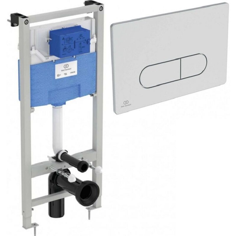 Изображение товара Инсталляция Ideal Standard R0309AA для подвесного унитаза R027767 PROSYS 120 P с пневматической клавишей