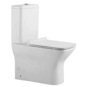 Изображение товара Напольный безободковый унитаз Agger AT02000 крышка микролифт, белый