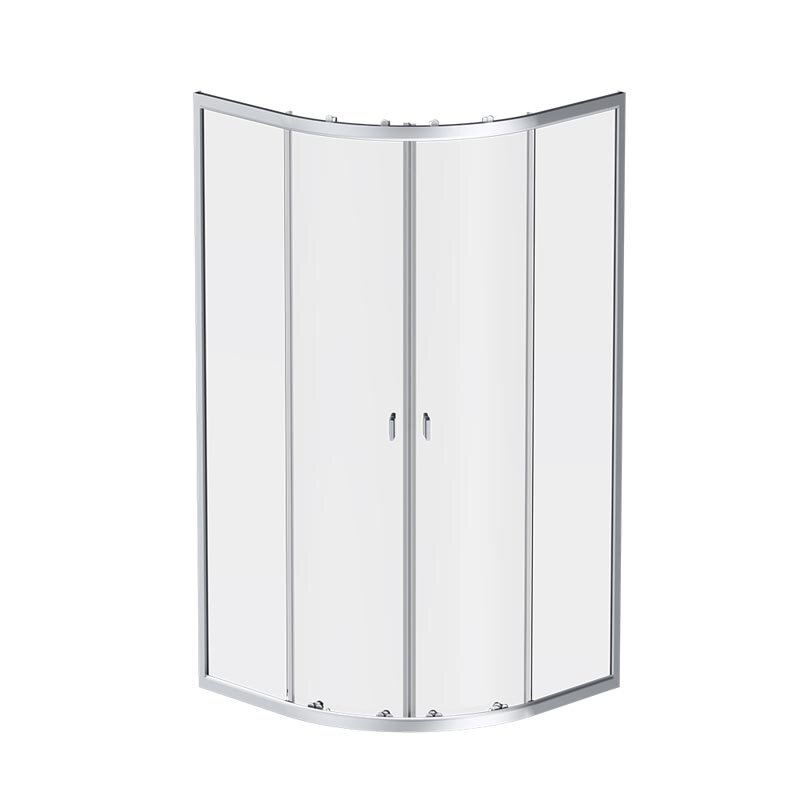 Изображение товара Душевой уголок Am.Pm X-Joy Twin Slide, 90 x 90 см, профиль хром матовый, стекло прозрачное, без поддона, W88G-205-090MT64