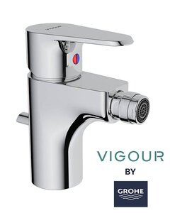 Изображение товара Смеситель для биде Grohe Vigour, 75147826, с донным клапаном, хром