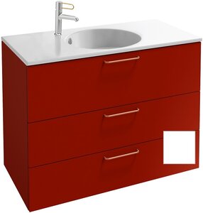 Изображение товара Тумба под раковину Jacob Delafon Odeon Rive Gauche 90 см белый глянец