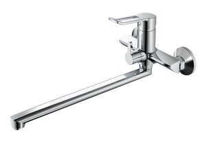 Изображение товара Смеситель для ванны и душа Haiba HB22556 с длинным изливом, хром Изображение товара Смеситель для ванны и душа Haiba HB22556 с длинным изливом, хром