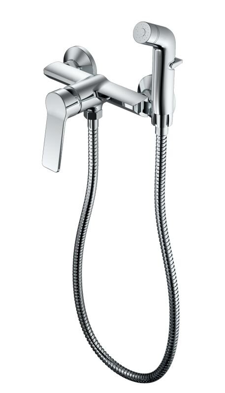 Изображение товара Гигиенический душ Haiba, со смесителем, хром, HB55559