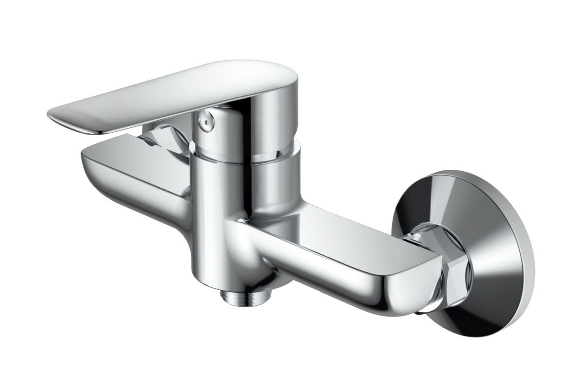 Изображение товара Смеситель Haiba HB20563 для душа в хроме с лейкой и комплектом