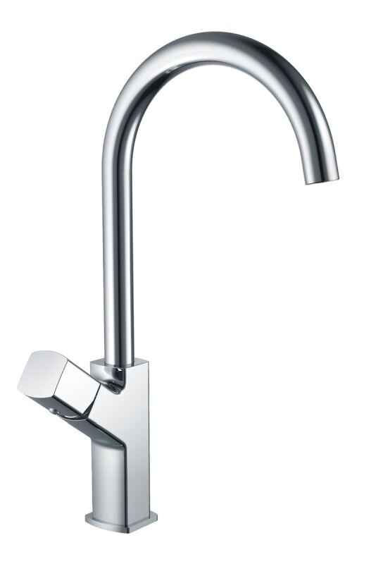 Изображение товара Смеситель для кухни Haiba HB70577 хром однорычажный с поворотным изливом